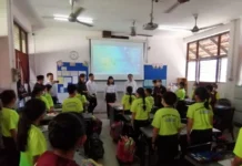 林慧英到访吉华S校 看到学生穿T恤到校“避暑”喊赞